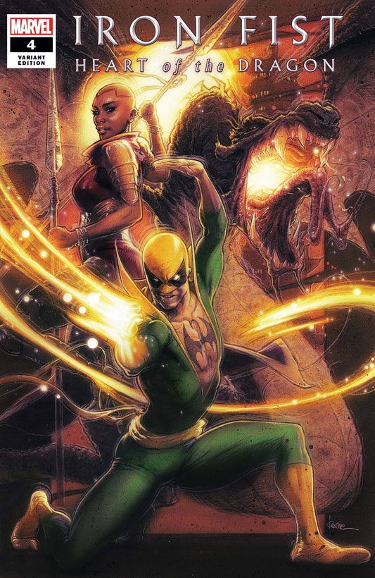 MARVEL COMICS COMIC BOOK IRON FIST HEART OF DRAGON #4 (OF 6) ANDREWS VAR