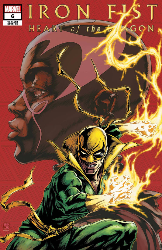 MARVEL COMICS COMIC BOOK IRON FIST HEART OF DRAGON #6 (OF 6) OKAZAKI VAR