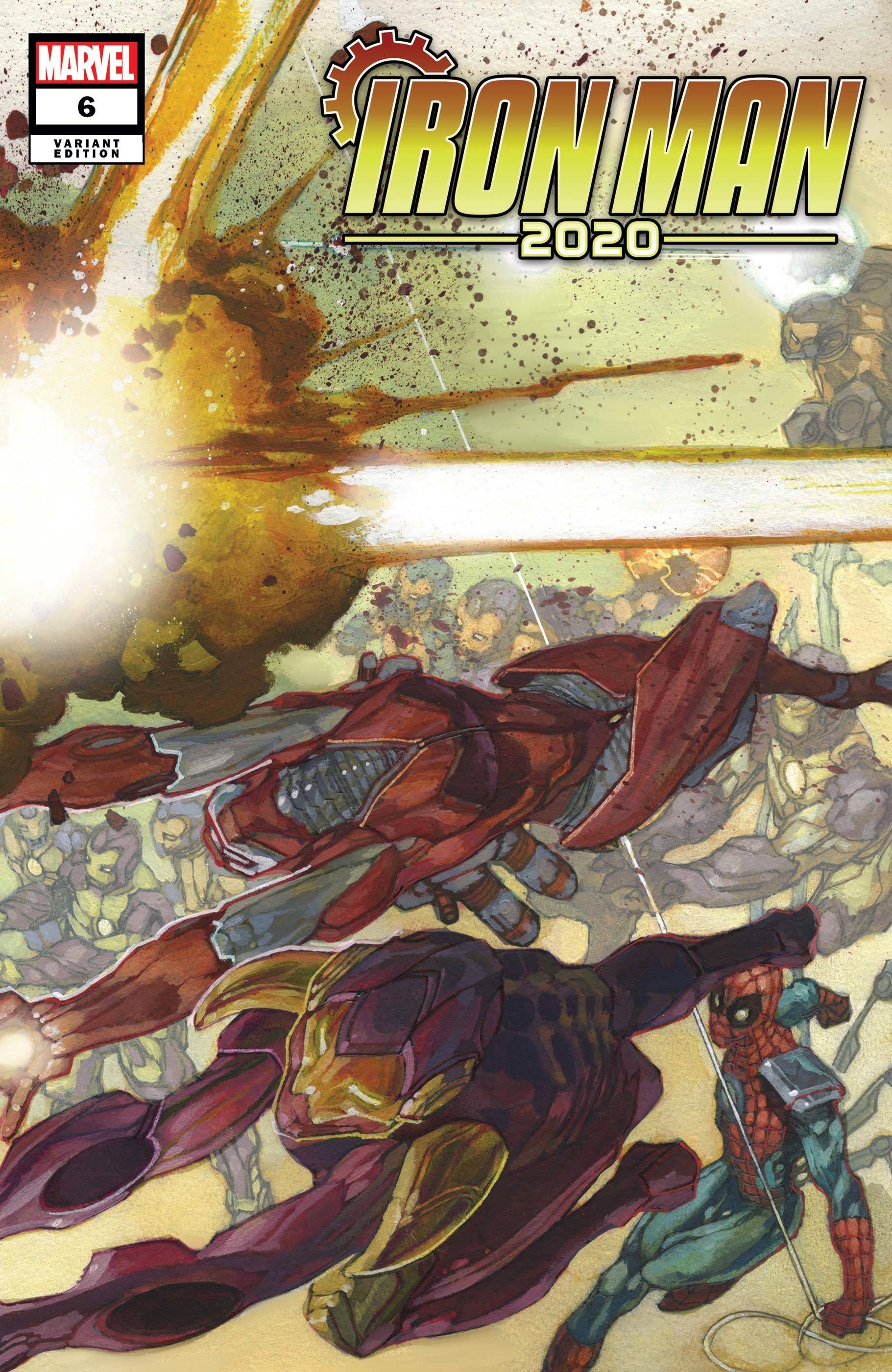 MARVEL COMICS COMIC BOOK IRON MAN 2020 #6 (OF 6) BIANCHI CONNECTING VAR