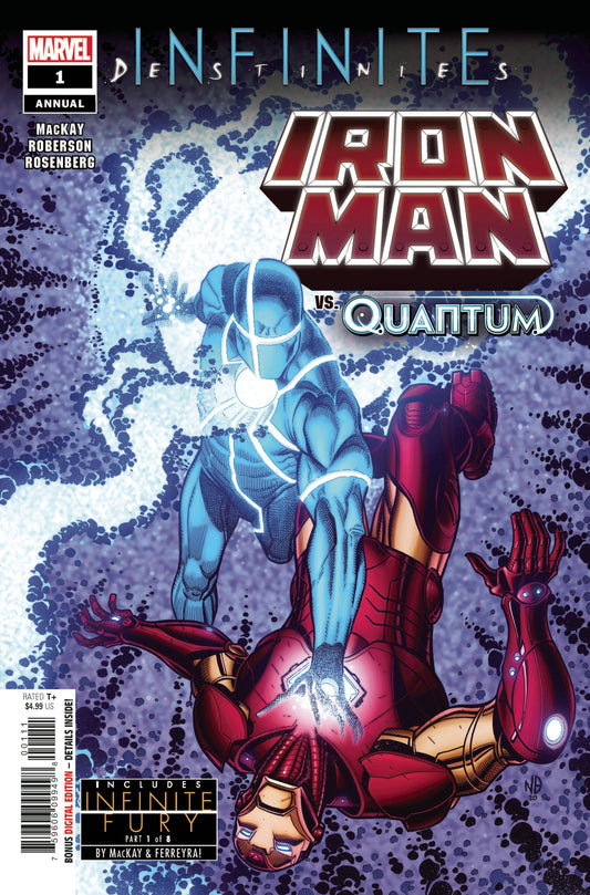 MARVEL COMICS COMIC BOOK IRON MAN ANNUAL #1 (RES)