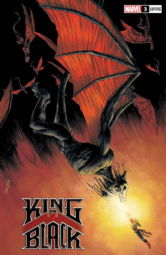 MARVEL COMICS COMIC BOOK KING IN BLACK #3 (OF 5) SHALVEY DRAGON VARIANT