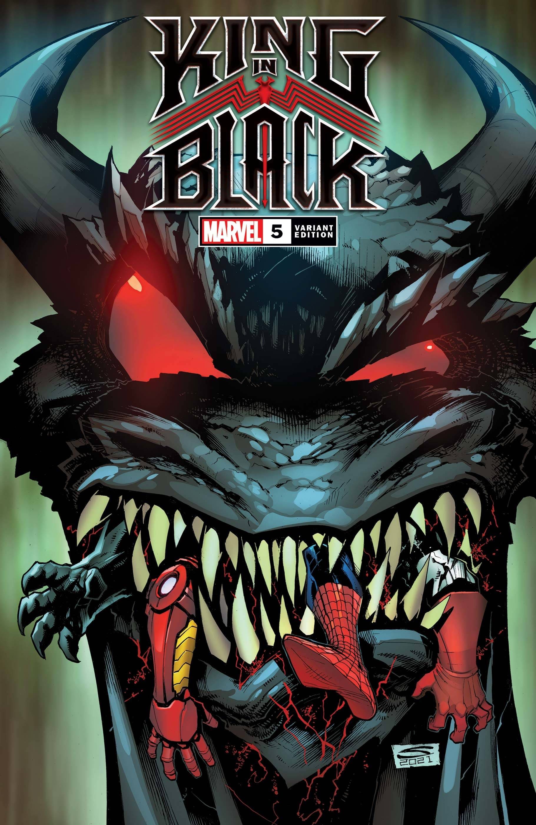 MARVEL COMICS COMIC BOOK KING IN BLACK #5 (OF 5) SANDOVAL DRAGON VAR