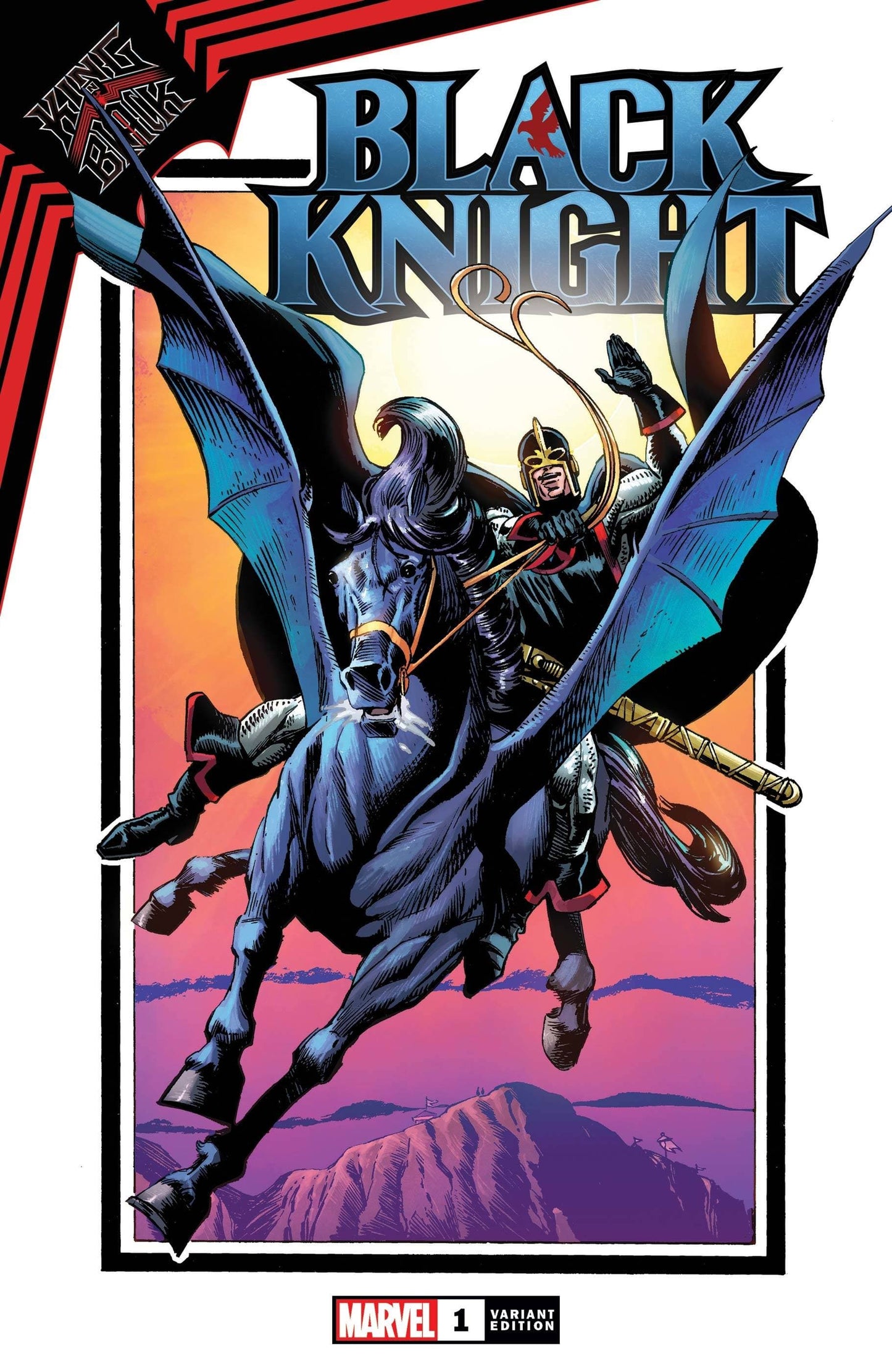 MARVEL COMICS COMIC BOOK KING IN BLACK BLACK KNIGHT #1 TODD SMITH HIDDEN GEM VAR
