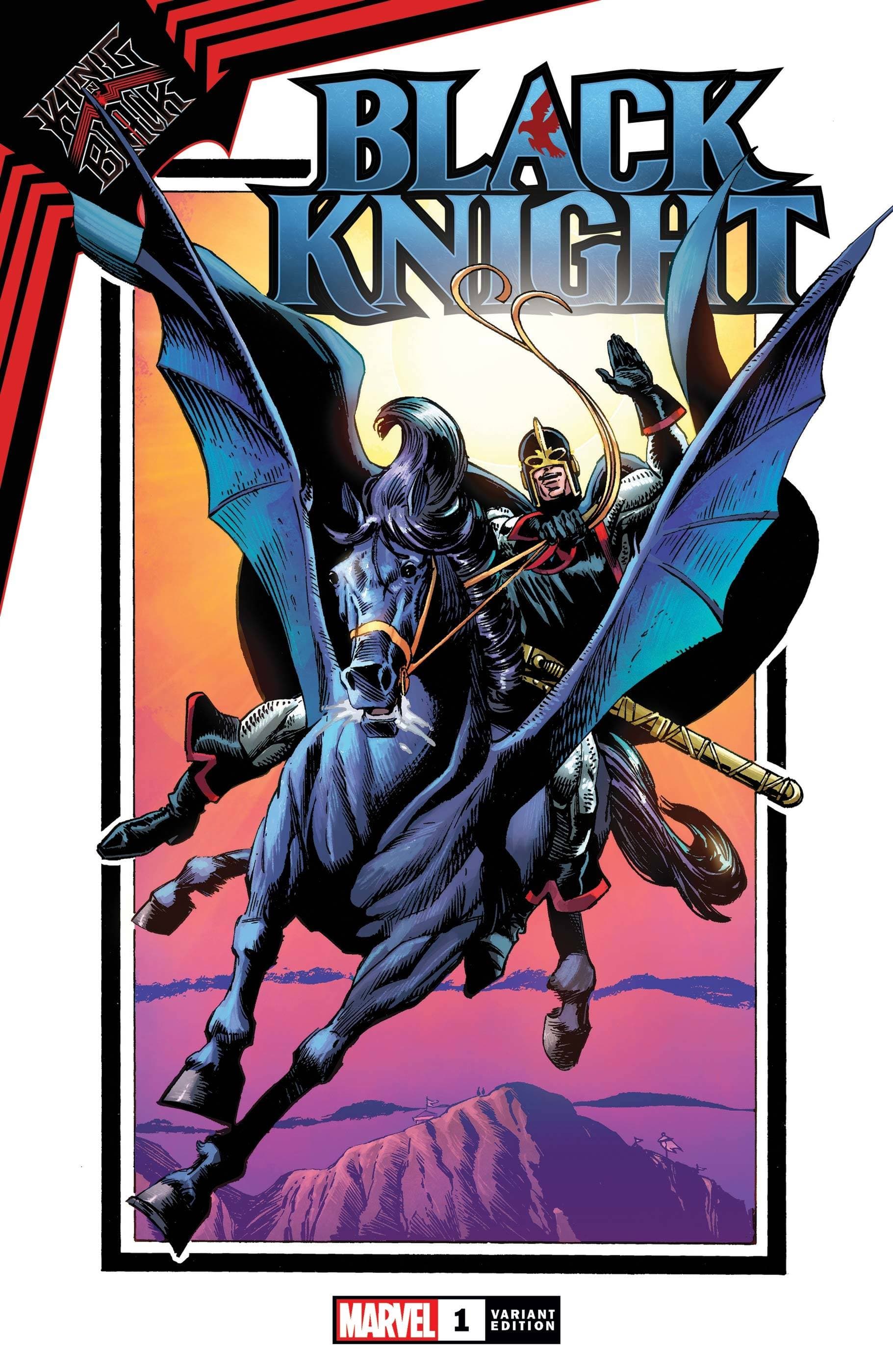 MARVEL COMICS COMIC BOOK KING IN BLACK BLACK KNIGHT #1 TODD SMITH HIDDEN GEM VAR