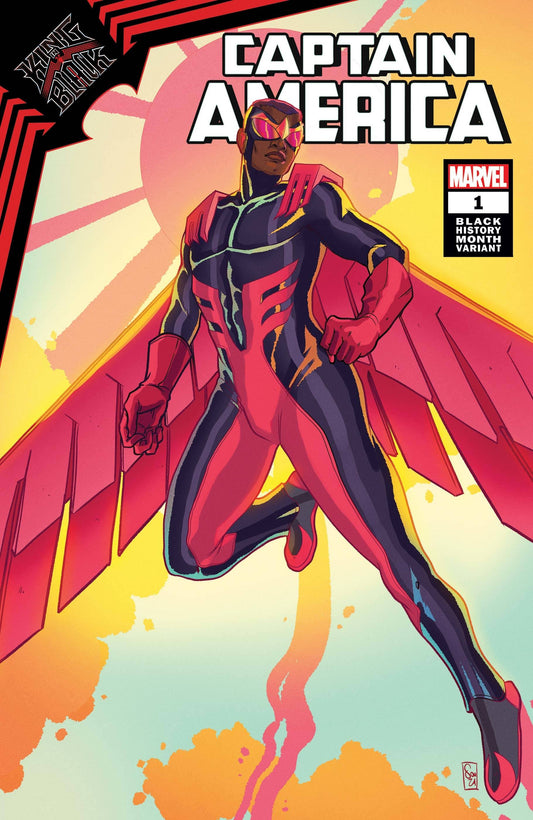 MARVEL COMICS COMIC BOOK KING IN BLACK CAPTAIN AMERICA #1 BLACK HISTORY MONTH VAR