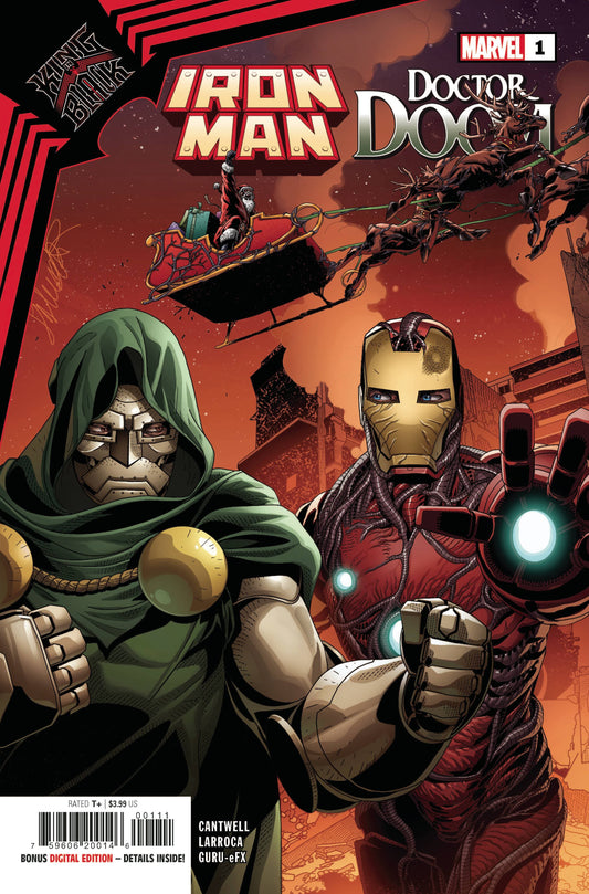 MARVEL COMICS COMIC BOOK KING IN BLACK IRON MAN DOOM #1