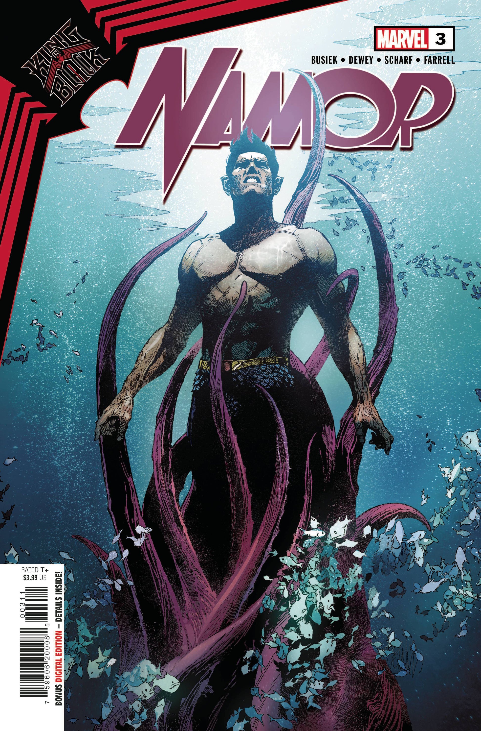 MARVEL COMICS COMIC BOOK KING IN BLACK NAMOR #3 (OF 3)