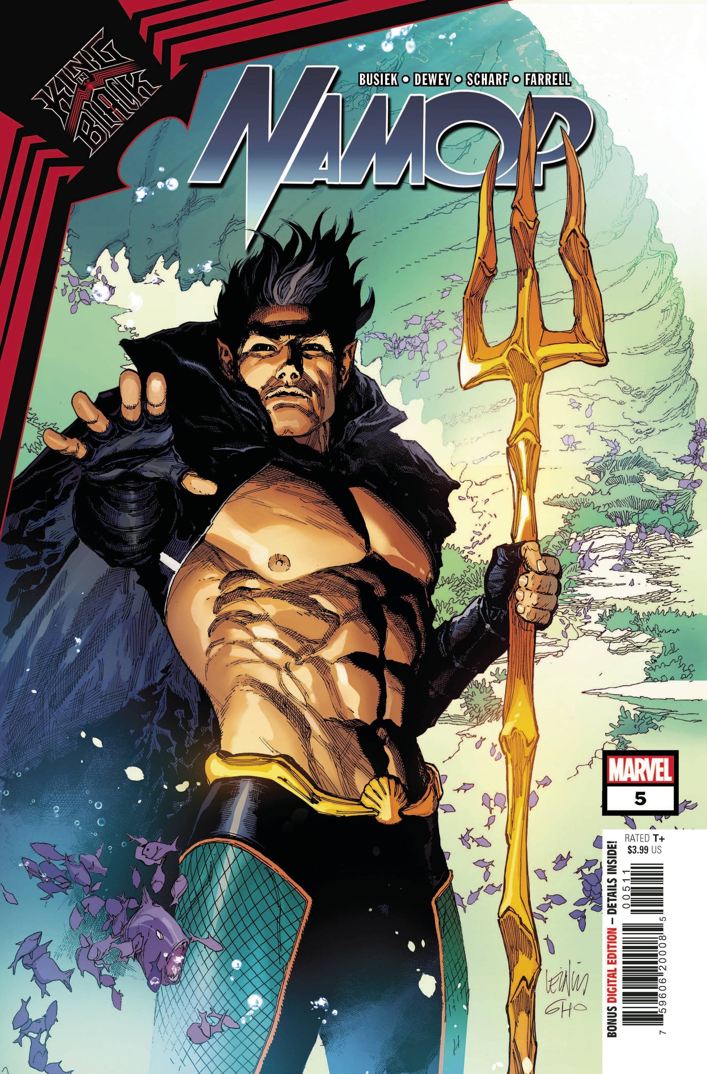 MARVEL COMICS COMIC BOOK KING IN BLACK NAMOR #5 (OF 5)