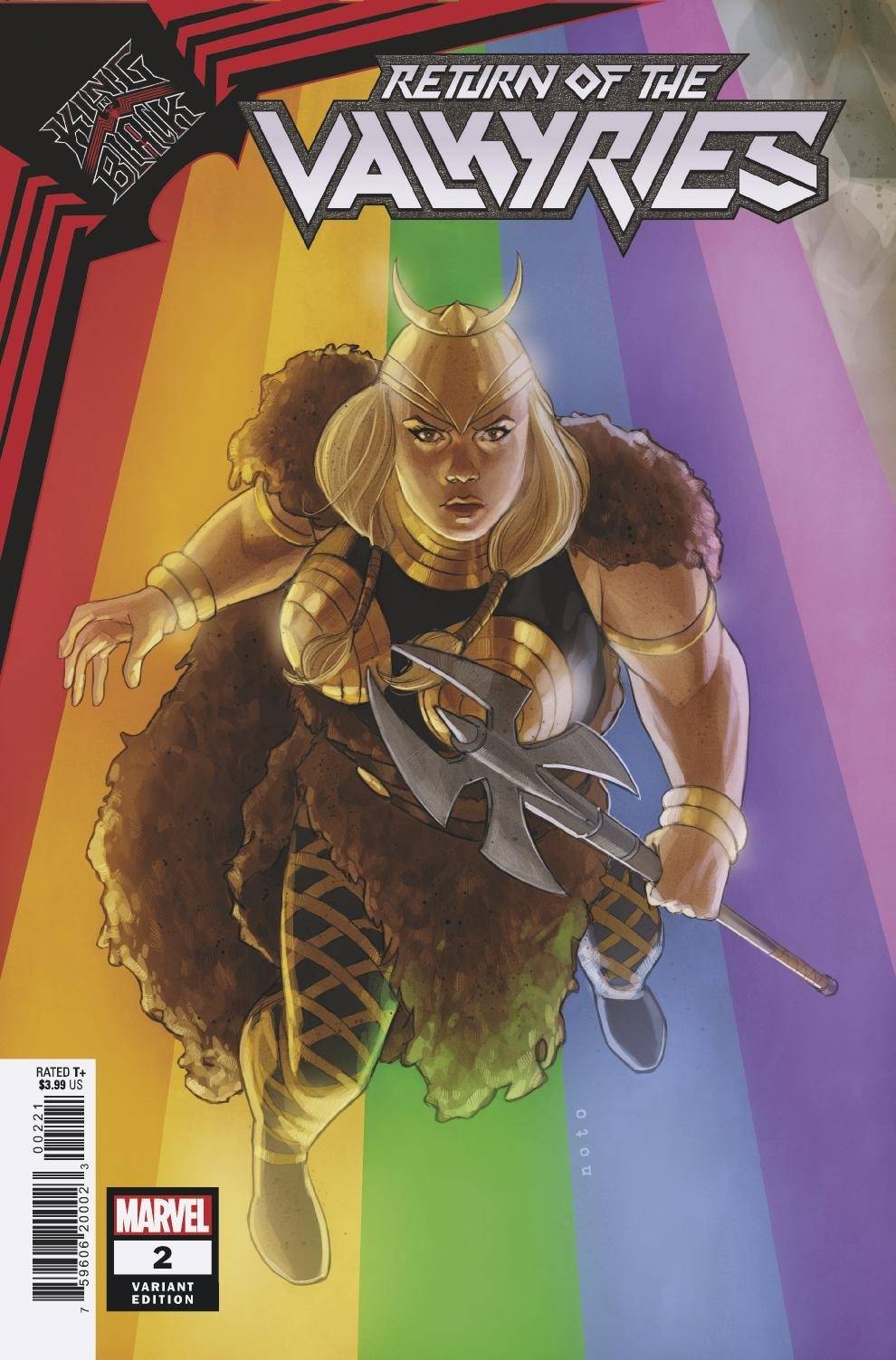 MARVEL COMICS COMIC BOOK KING IN BLACK RETURN OF VALKYRIES #2 (OF 4) NOTO VALKYRIE PR