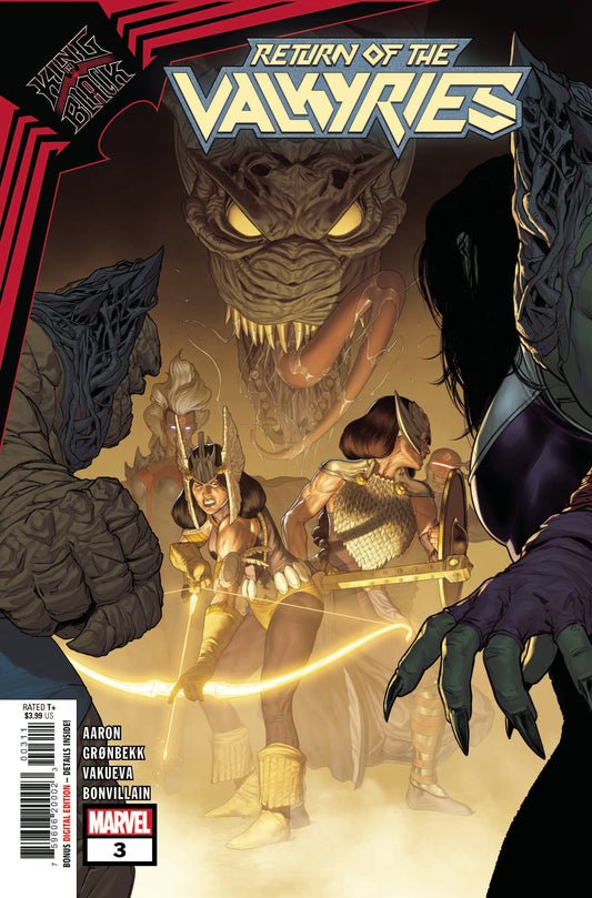 MARVEL COMICS COMIC BOOK KING IN BLACK RETURN OF VALKYRIES #3 (OF 4)