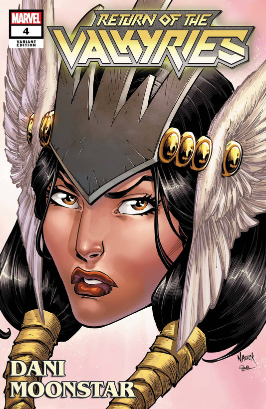 MARVEL COMICS COMIC BOOK KING IN BLACK RETURN OF VALKYRIES #4 (OF 4) NAUCK HEADSHOT V