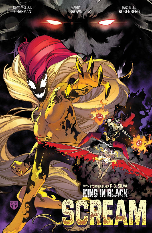 MARVEL COMICS COMIC BOOK KING IN BLACK SCREAM #1 SILVA STORMBREAKERS VAR