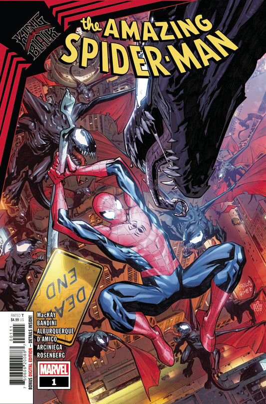 MARVEL COMICS comic book KING IN BLACK SPIDER-MAN #1