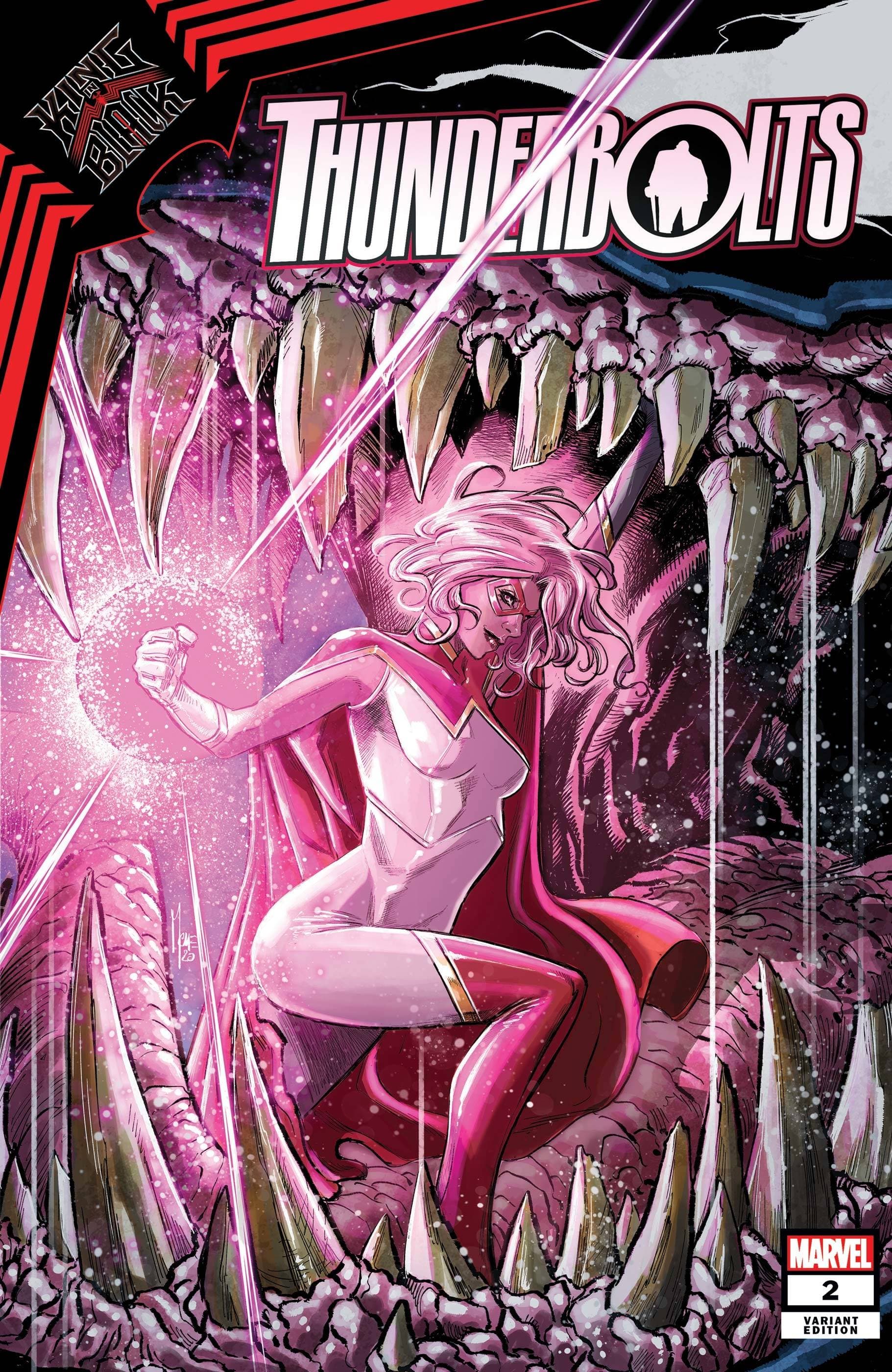 MARVEL COMICS COMIC BOOK KING IN BLACK THUNDERBOLTS #2 (OF 3) CHECCHETTO VAR