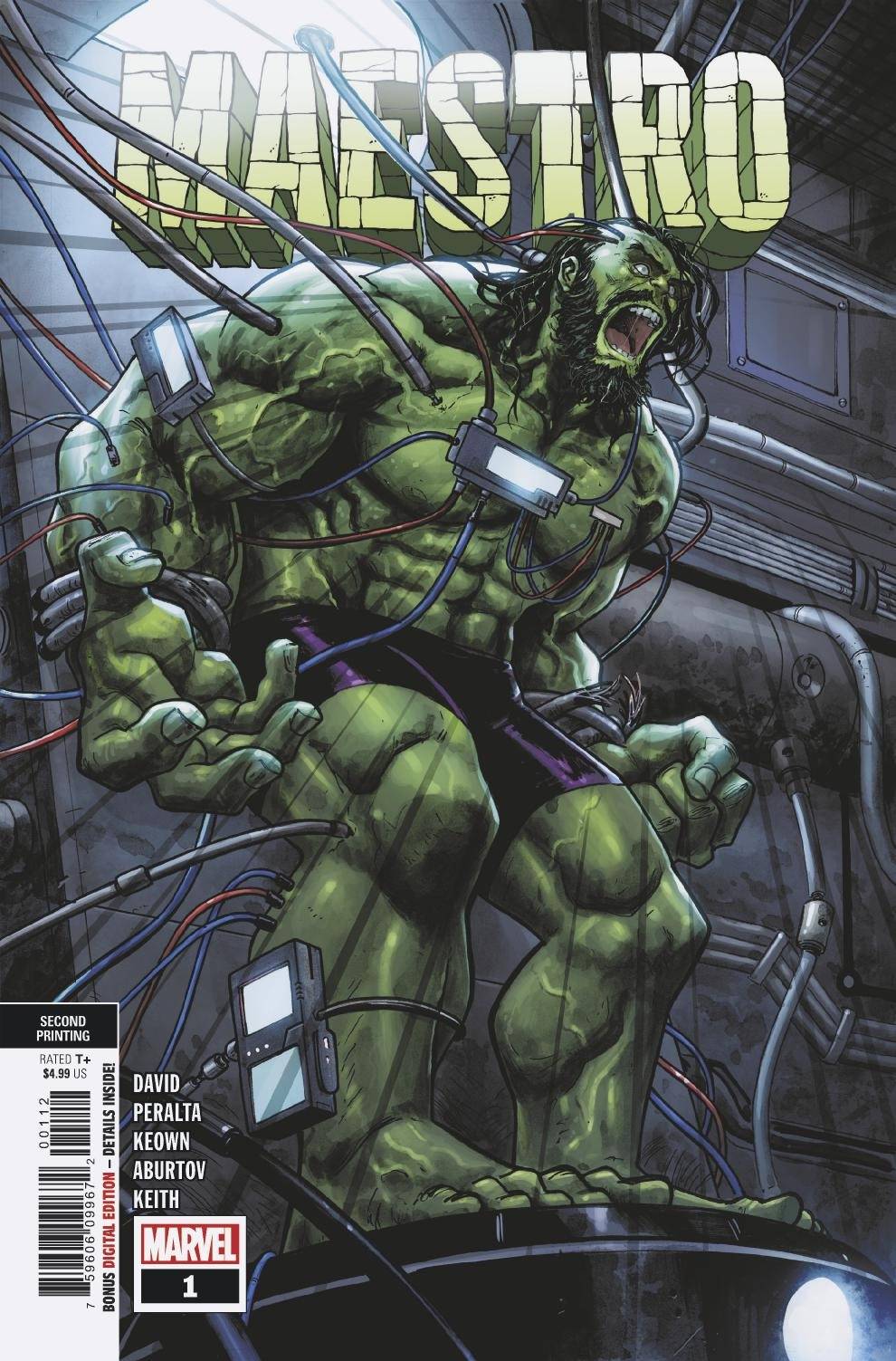 MARVEL COMICS comic book MAESTRO #1 (OF 5) 2ND PTG VAR