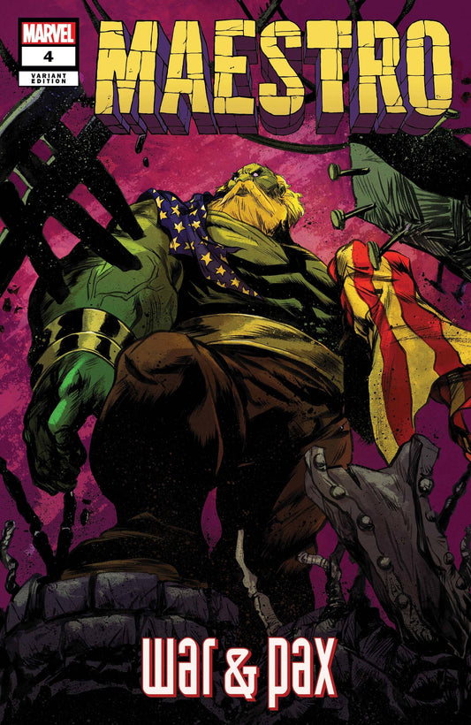 MARVEL COMICS COMIC BOOK MAESTRO WAR AND PAX #4 (OF 5) GREENE VAR