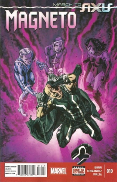 MARVEL COMICS comic book MAGNETO #10 MTAX