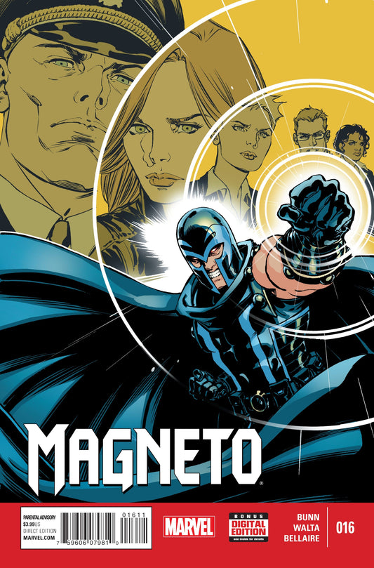 MARVEL COMICS comic book MAGNETO #16