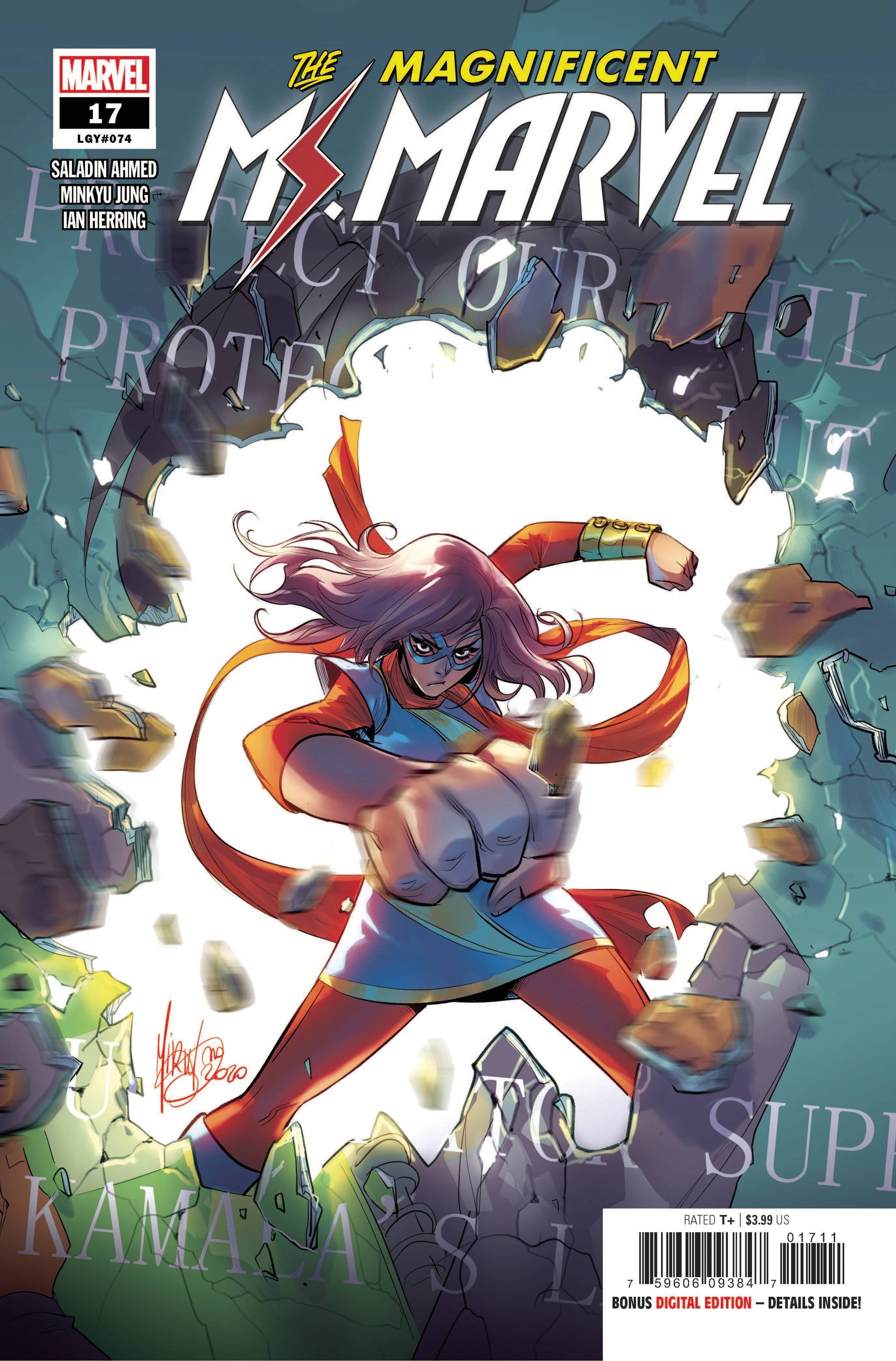 MARVEL COMICS COMIC BOOK MAGNIFICENT MS MARVEL #17