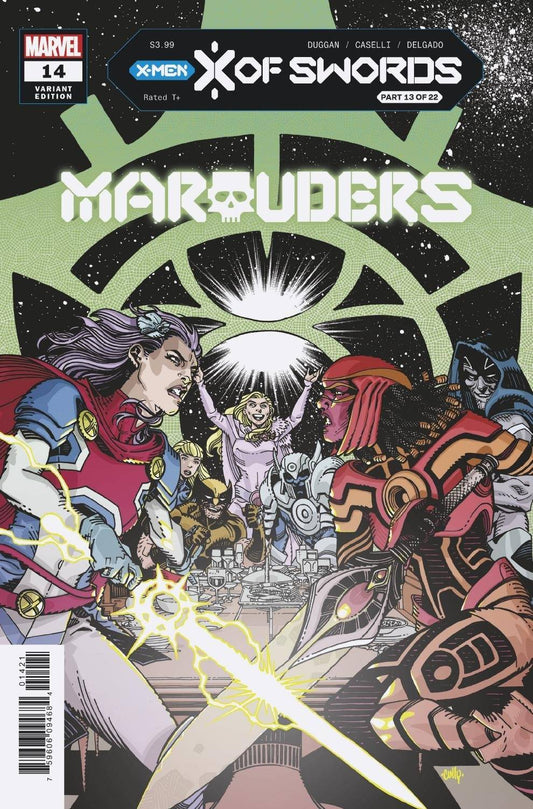 MARVEL COMICS COMIC BOOK MARAUDERS #14 HAMNER VAR XOS