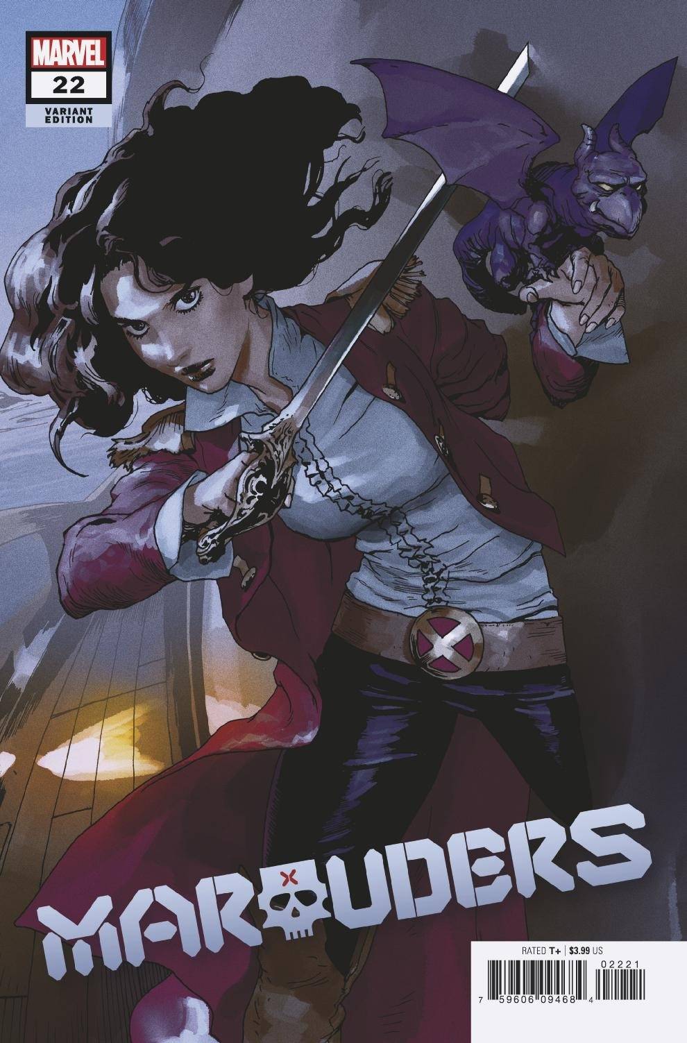 MARVEL COMICS COMIC BOOK MARAUDERS #22 PAREL VAR
