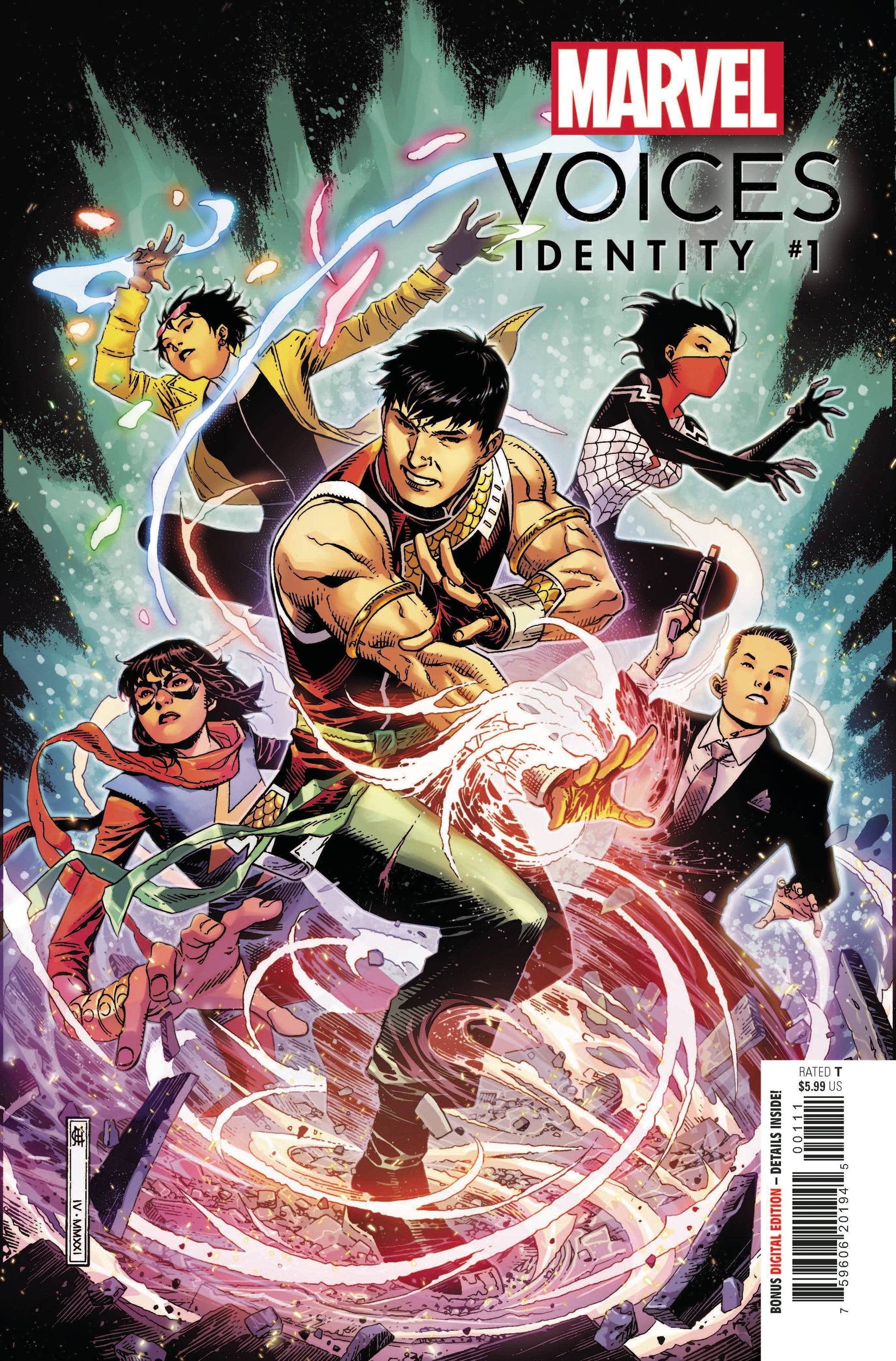 MARVEL COMICS COMIC BOOK MARVELS VOICES IDENTITY #1