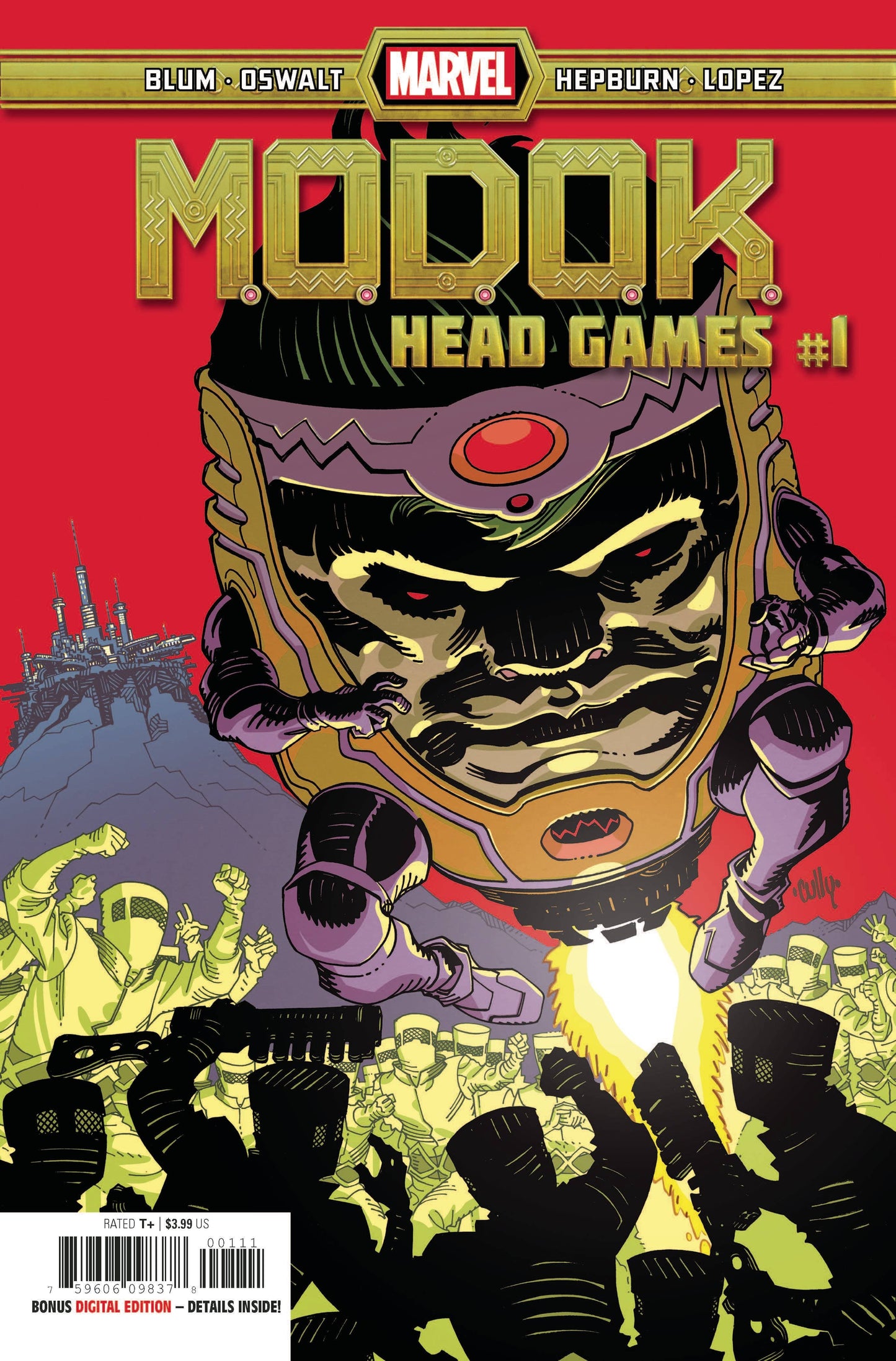 MARVEL COMICS COMIC BOOK MODOK HEAD GAMES #1 (OF 4)