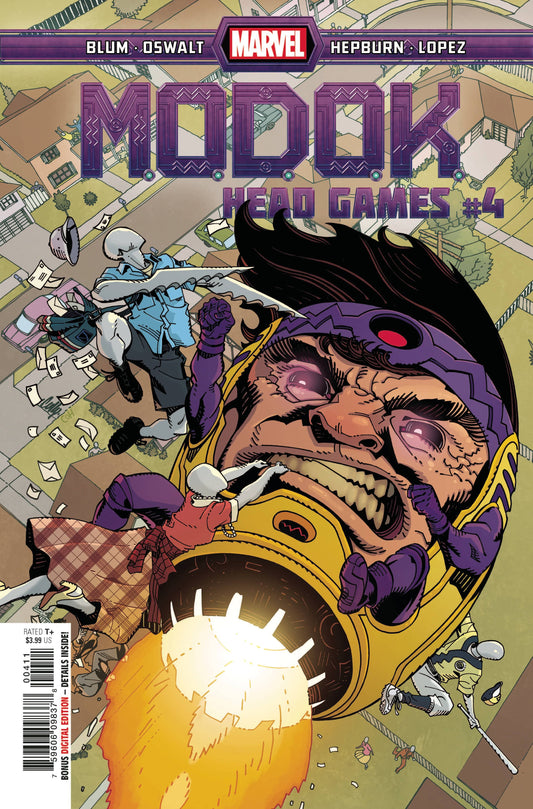 MARVEL COMICS COMIC BOOK MODOK HEAD GAMES #4 (OF 4)