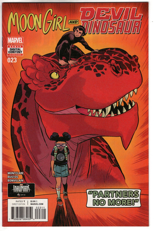 MARVEL COMICS COMIC BOOK MOON GIRL AND DEVIL DINOSAUR #23