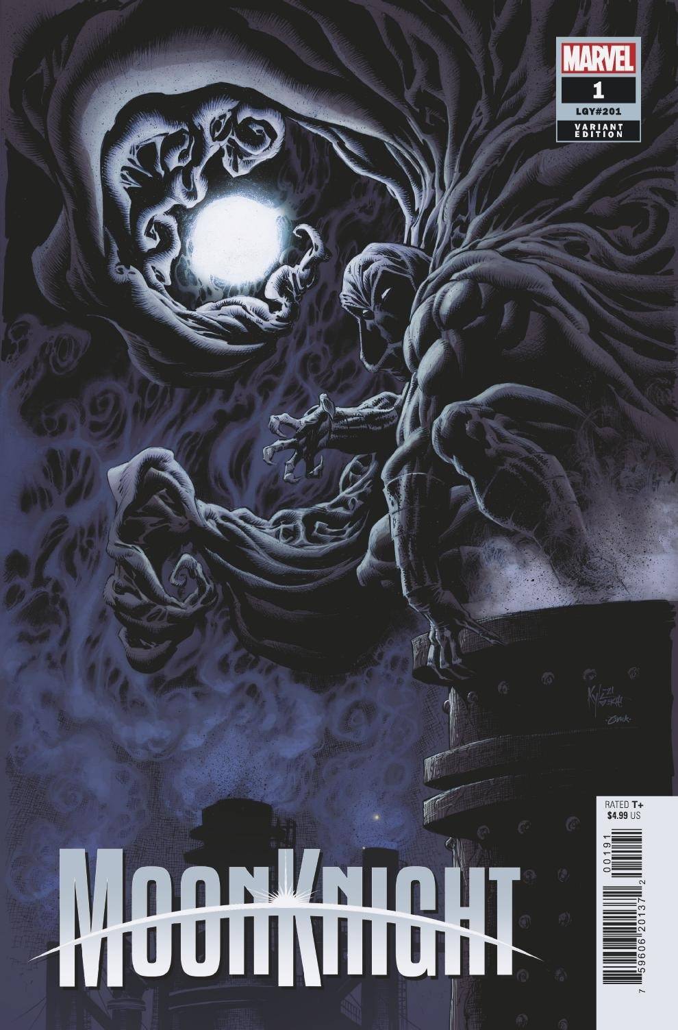 MARVEL COMICS COMIC BOOK MOON KNIGHT #1 HOTZ VAR