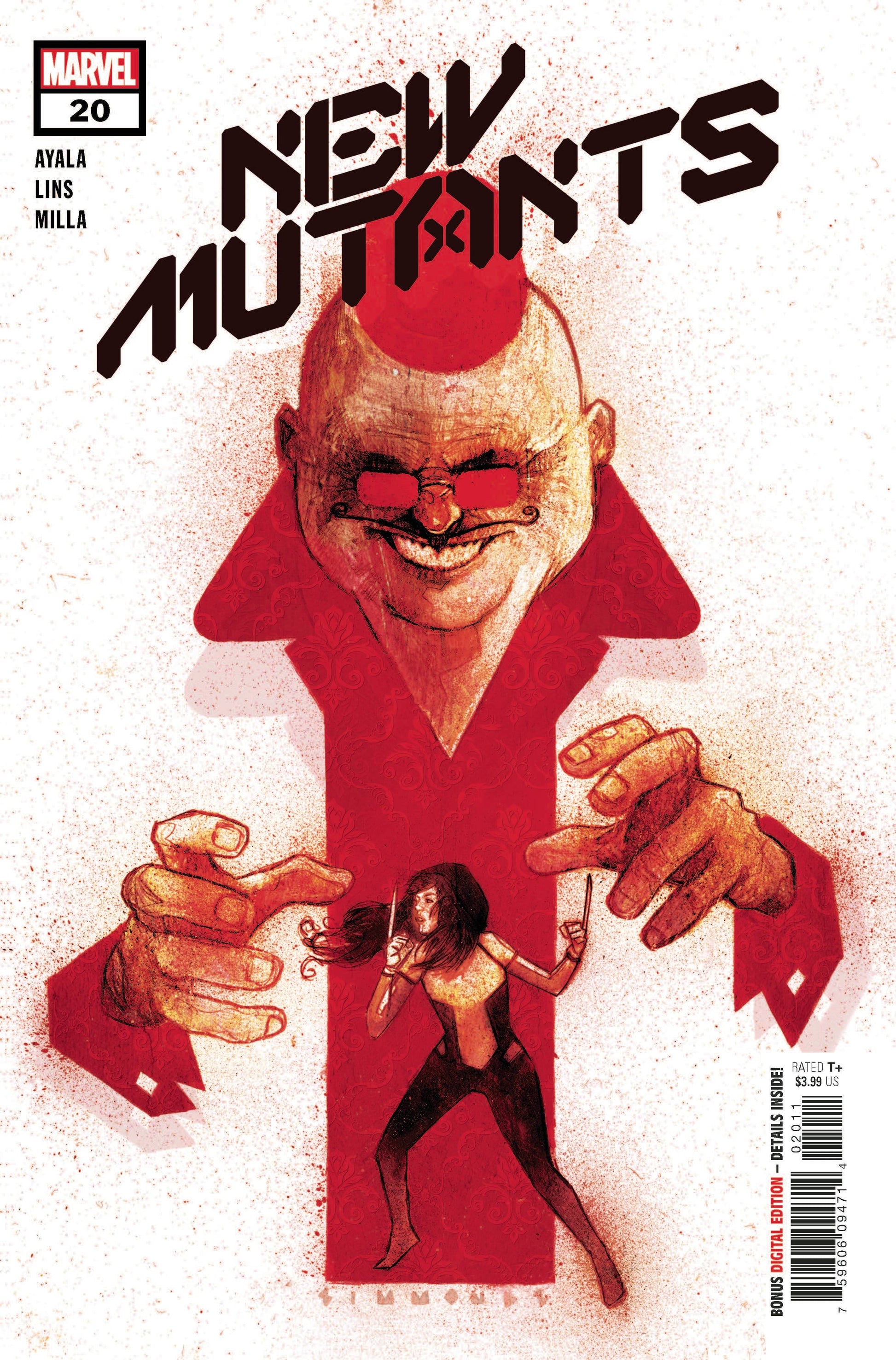 MARVEL COMICS COMIC BOOK NEW MUTANTS #20