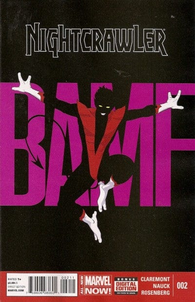 MARVEL COMICS COMIC BOOK NIGHTCRAWLER #2 ANMN