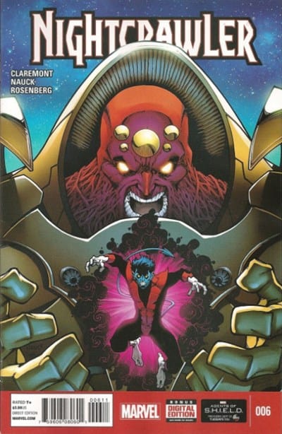 MARVEL COMICS COMIC BOOK NIGHTCRAWLER #6