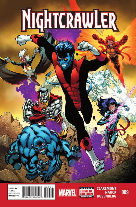 MARVEL COMICS COMIC BOOK NIGHTCRAWLER #9