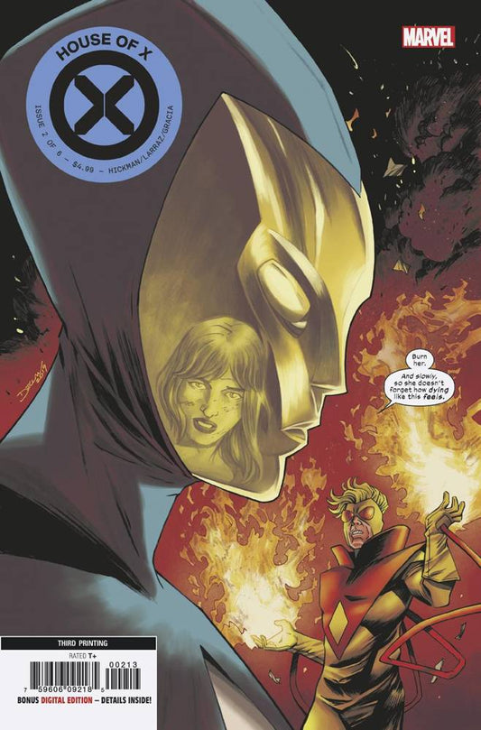 MARVEL COMICS COMIC BOOK NM HOUSE OF X #2 (OF 6) 3RD PTG SHALVEY VAR