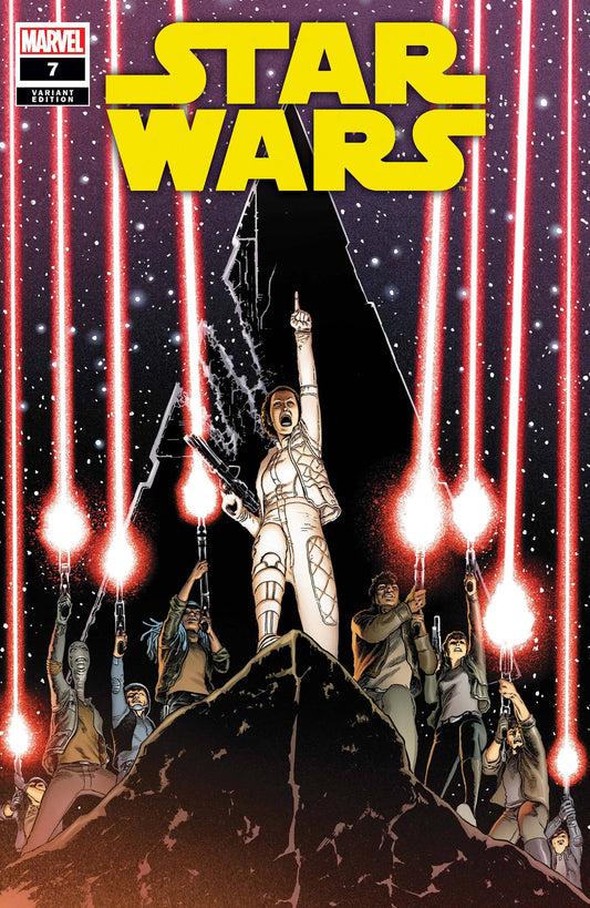 MARVEL COMICS comic book NM STAR WARS #7 KUDER VAR