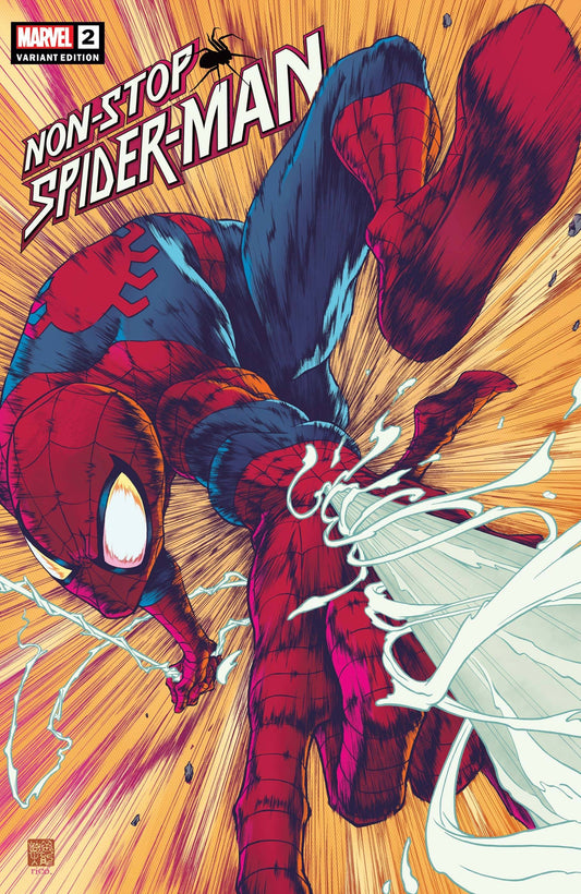 MARVEL COMICS COMIC BOOK NON-STOP SPIDER-MAN #2 OKAZAKI VAR