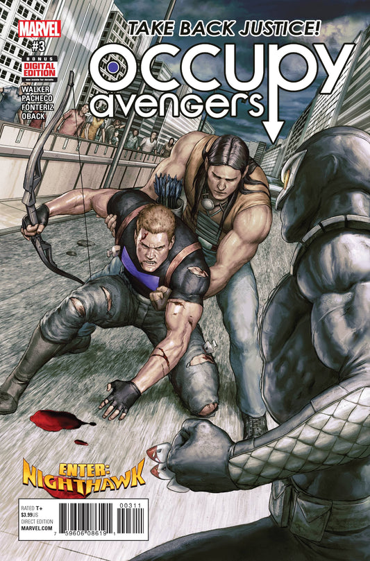 MARVEL COMICS COMIC BOOK OCCUPY AVENGERS #3