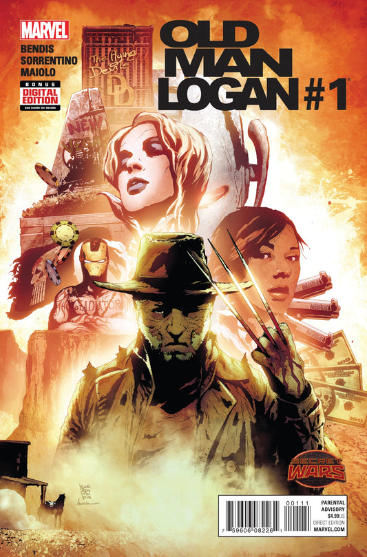 MARVEL COMICS COMIC BOOK OLD MAN LOGAN #1 SWA