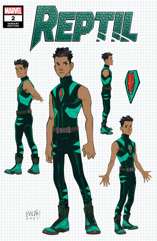 MARVEL COMICS COMIC BOOK REPTIL #2 (OF 4) BALAM DESIGN VAR