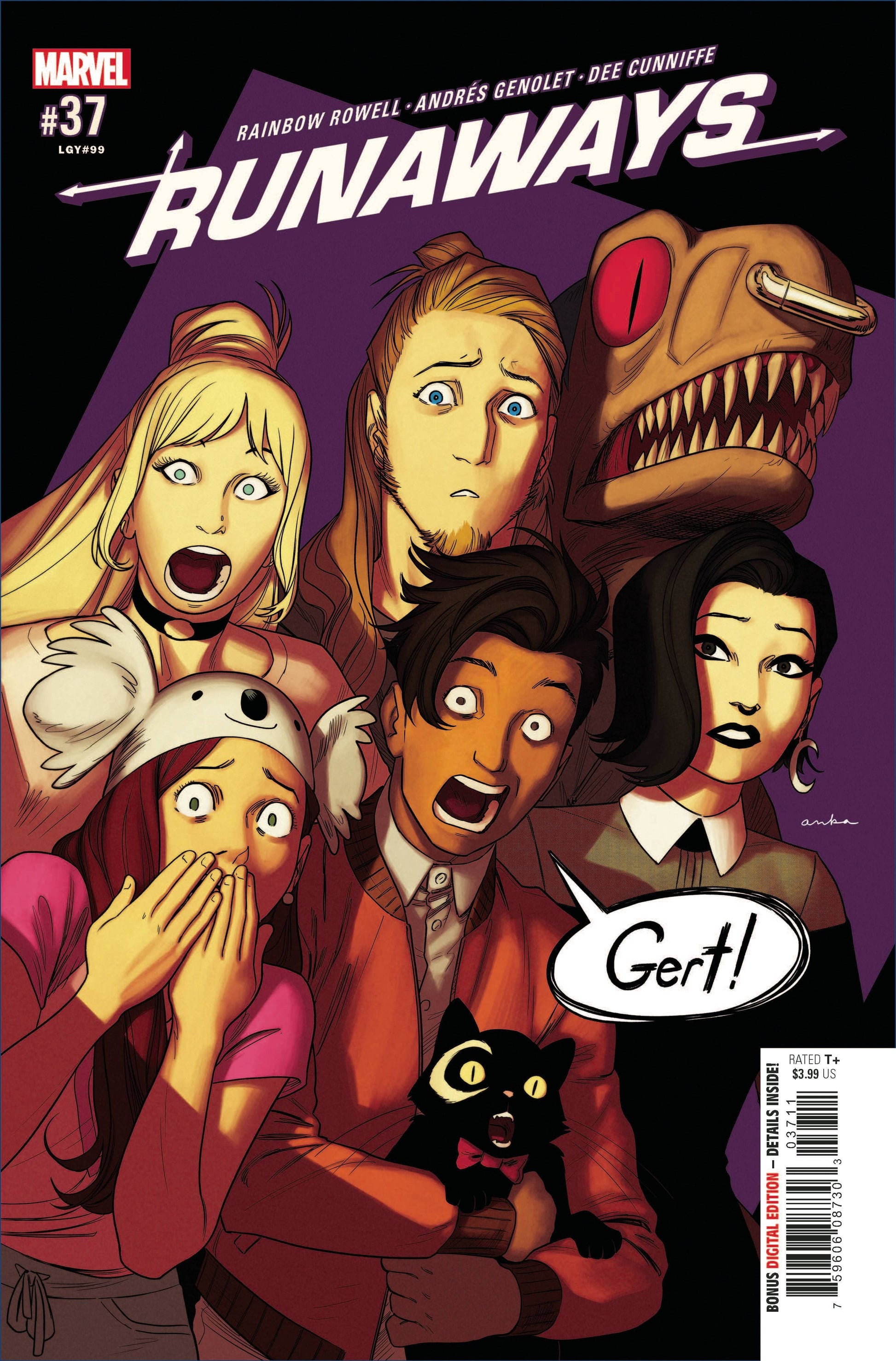MARVEL COMICS COMIC BOOK RUNAWAYS #37
