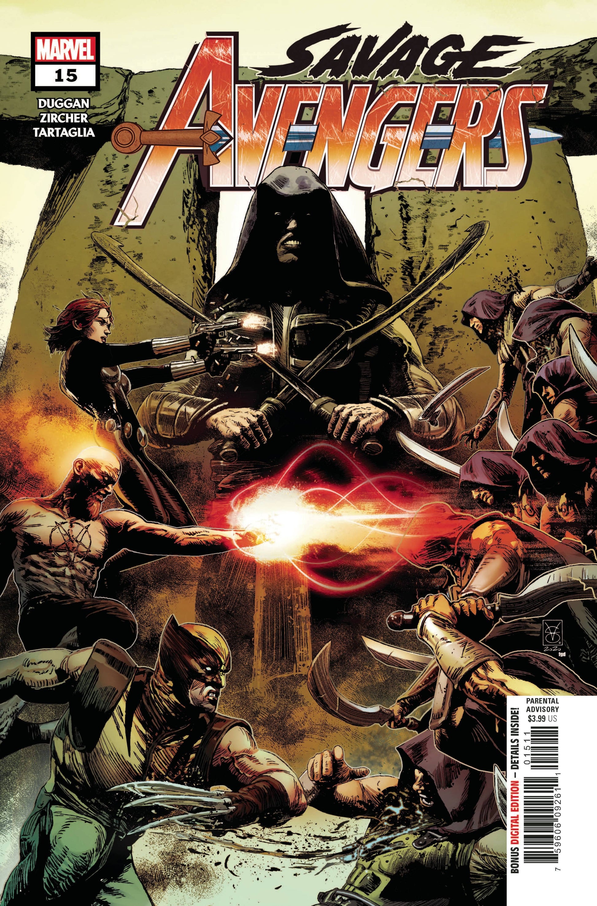MARVEL COMICS COMIC BOOK SAVAGE AVENGERS #15