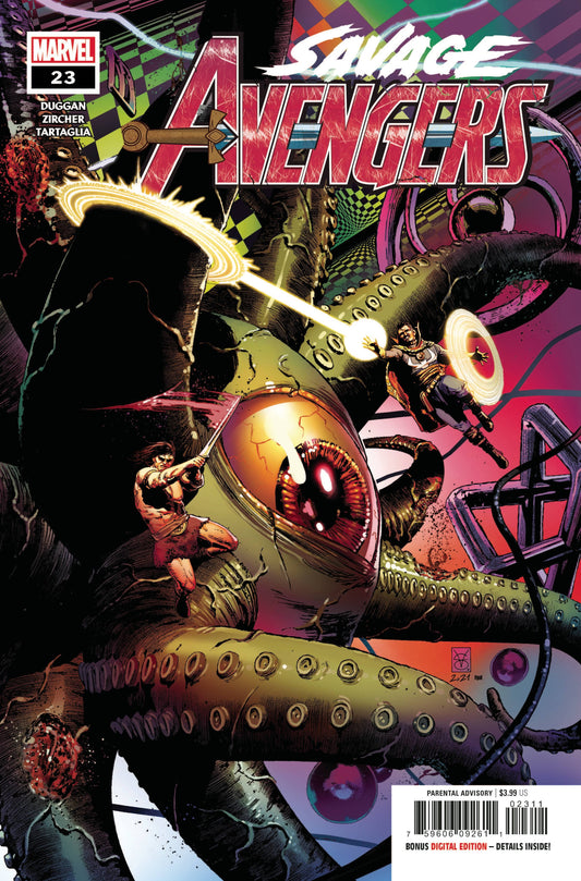 MARVEL COMICS COMIC BOOK SAVAGE AVENGERS #23