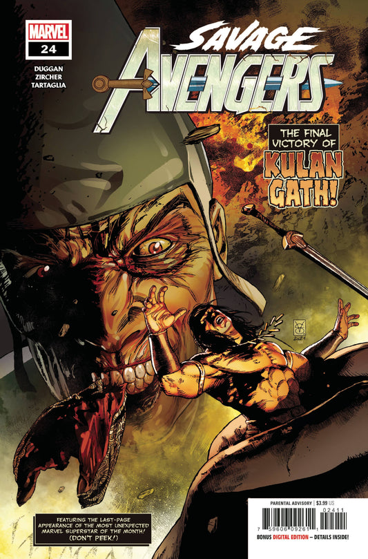 MARVEL COMICS COMIC BOOK SAVAGE AVENGERS #24