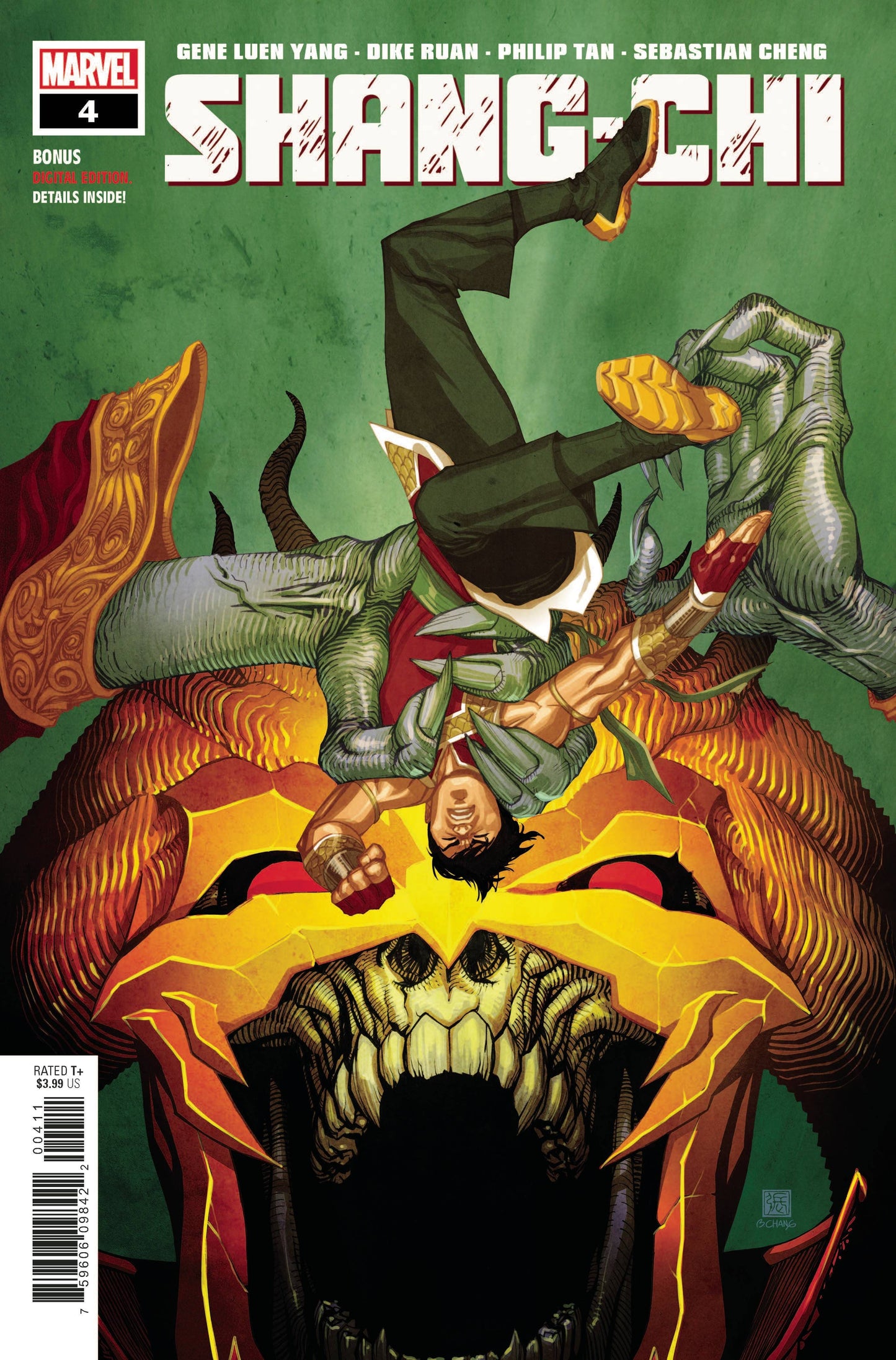 MARVEL COMICS COMIC BOOK SHANG-CHI #4 (OF 5)