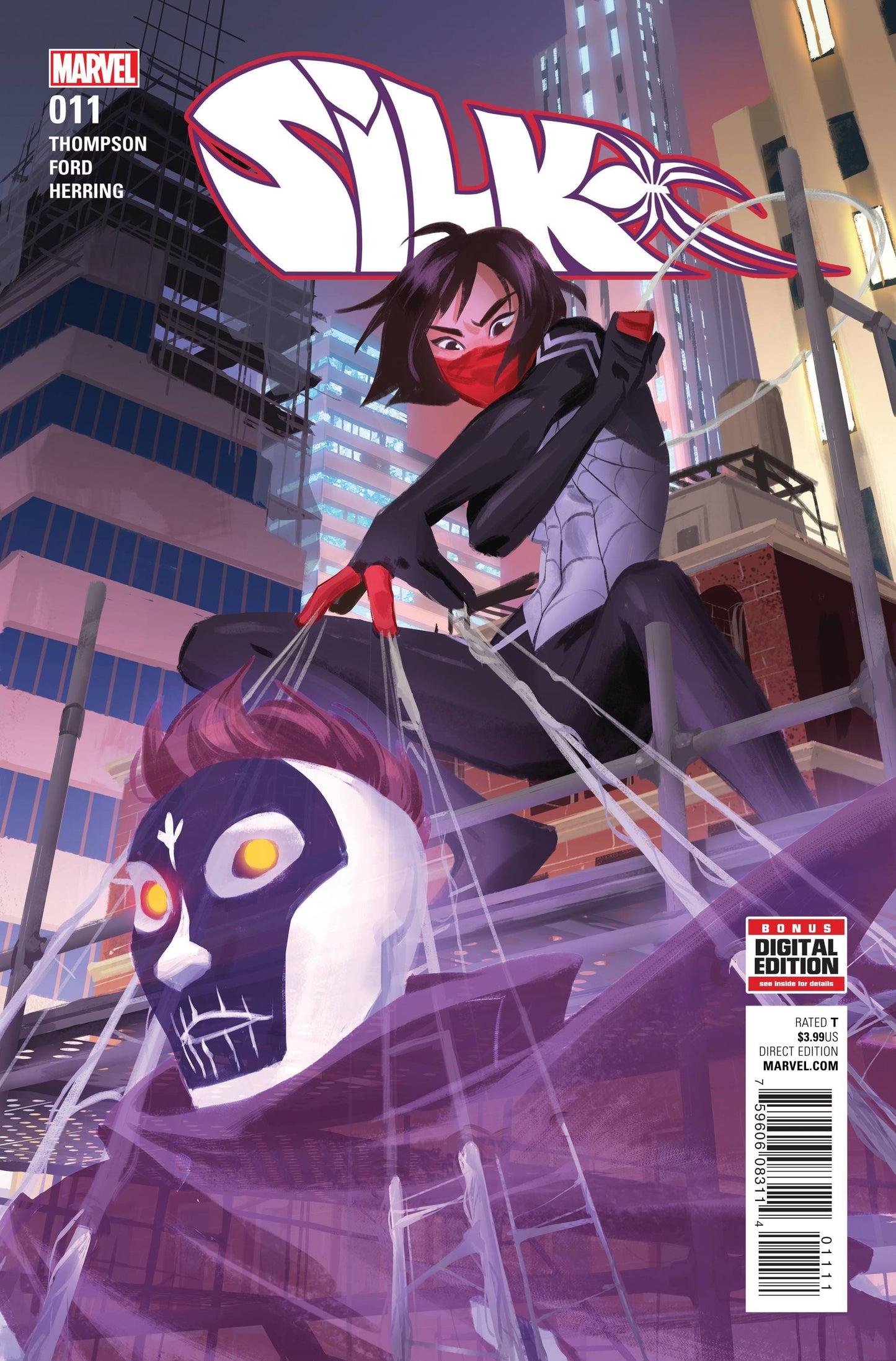 MARVEL COMICS COMIC BOOK SILK #11