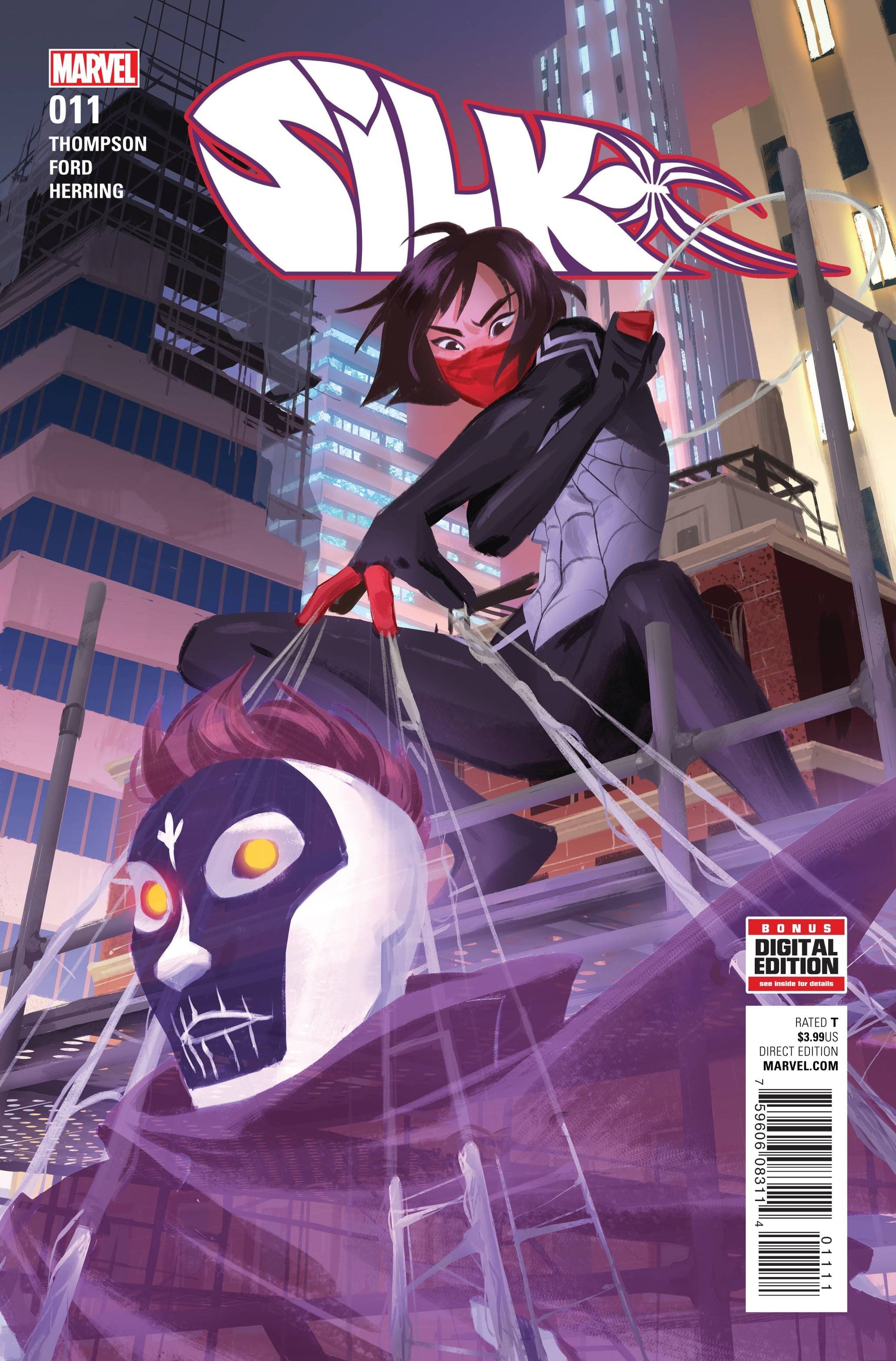 MARVEL COMICS COMIC BOOK SILK #11