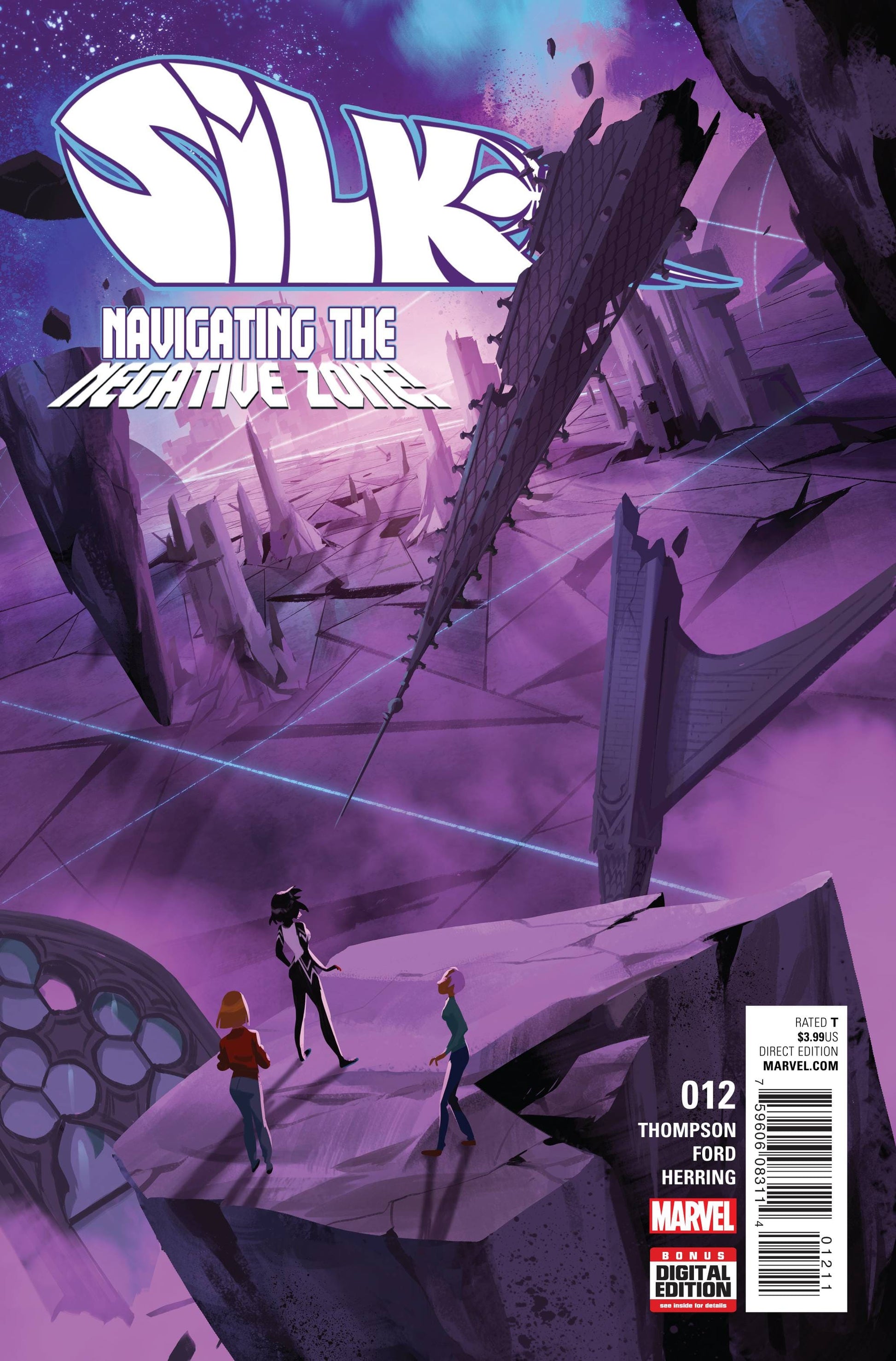 MARVEL COMICS COMIC BOOK SILK #12