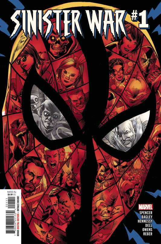 MARVEL COMICS COMIC BOOK SINISTER WAR #1 (OF 4)