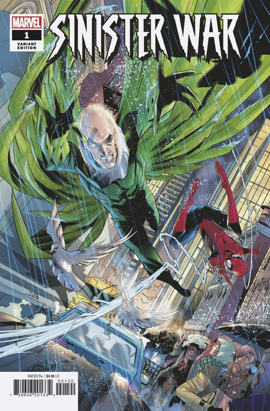 MARVEL COMICS COMIC BOOK SINISTER WAR #1 (OF 4) VICENTINI VAR